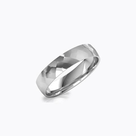 Vidh Platinum Solitaire Ring